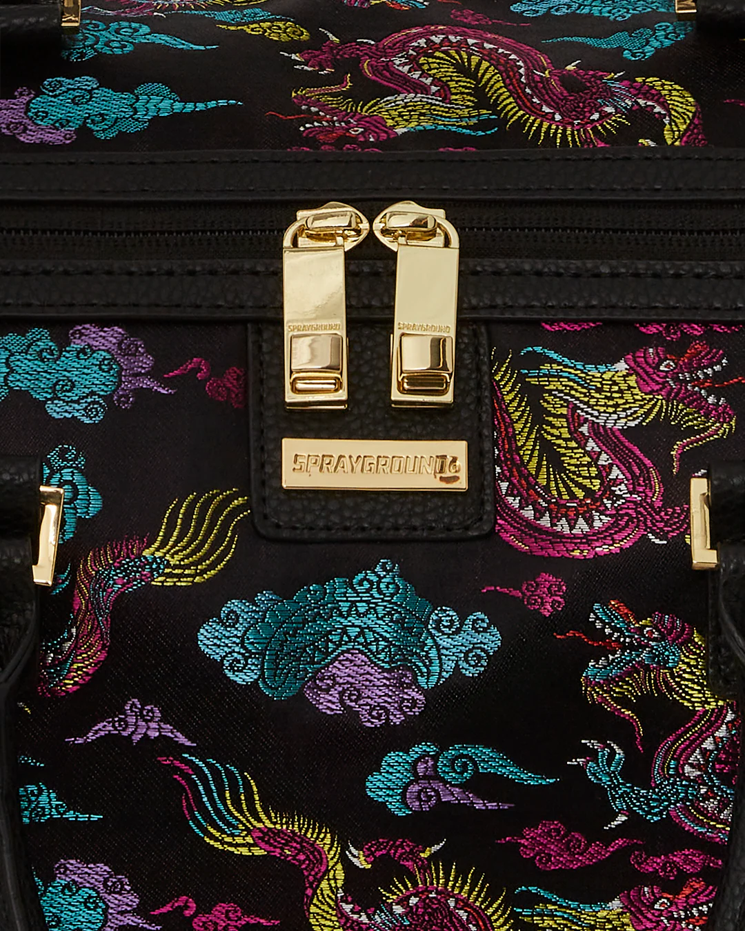 EMBROIDERED DRAGONS DUFFLE - Image 10