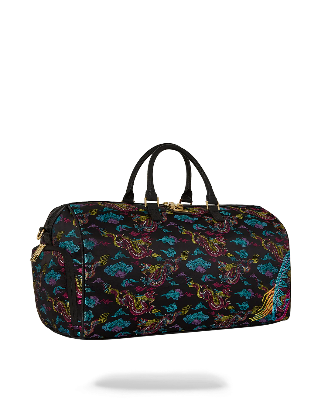 EMBROIDERED DRAGONS DUFFLE - Image 3