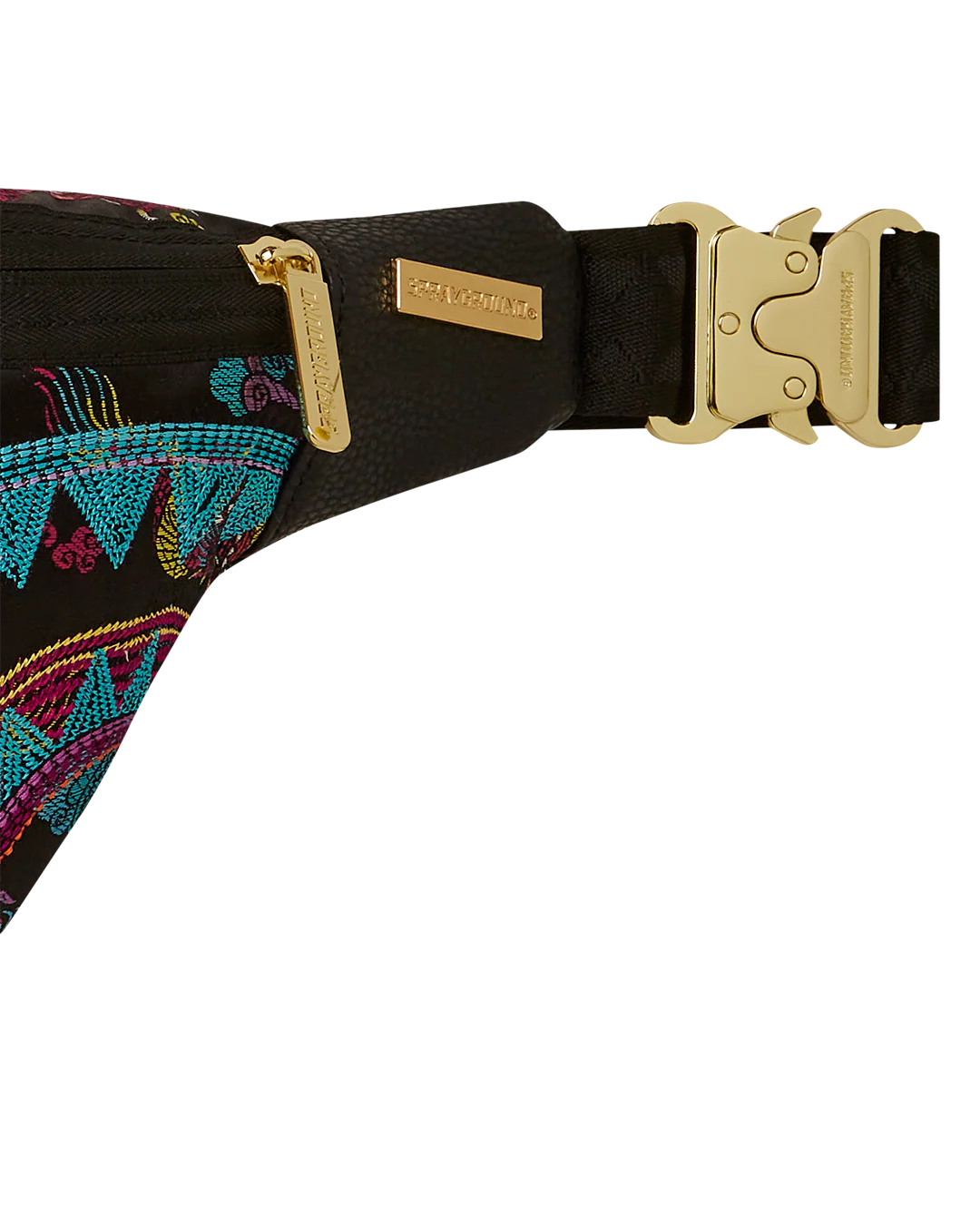 EMBROIDERED DRAGONS SAVVY CROSSBODY - Image 5