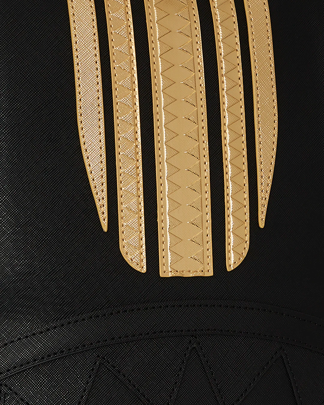 GOLD AND BLACK RACING STRIPES BACKPACK - Image 15