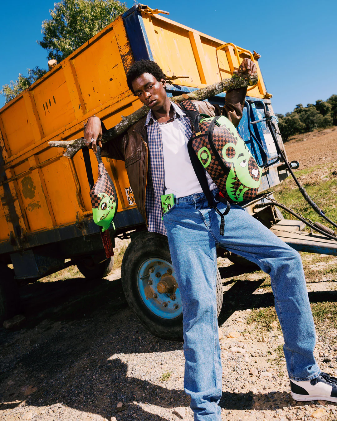 GREEN MONEY BEAR SAVVY CROSSBODY - Image 6