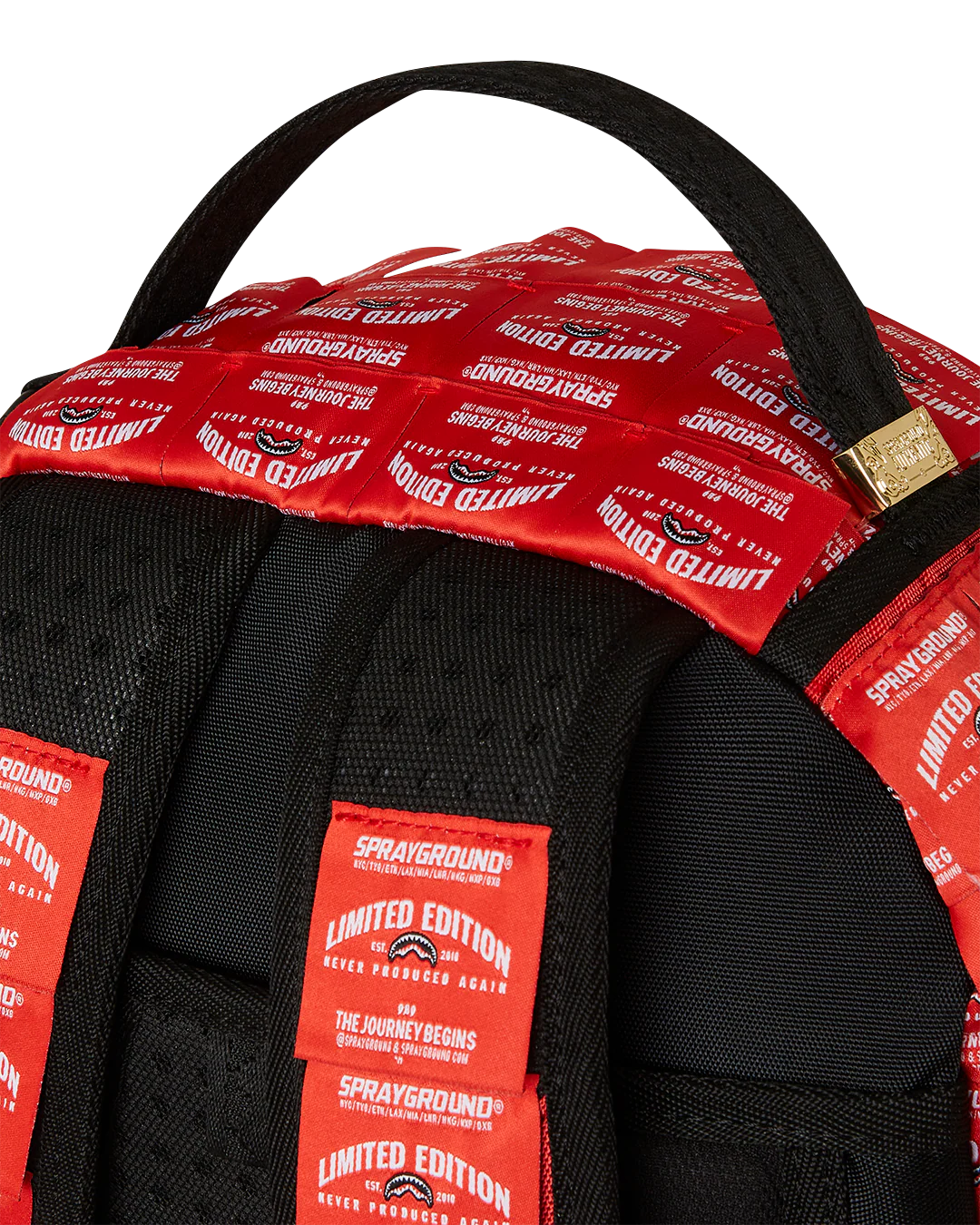 MADE OF WOVEN LABELS SHARK BACKPACK - Image 10