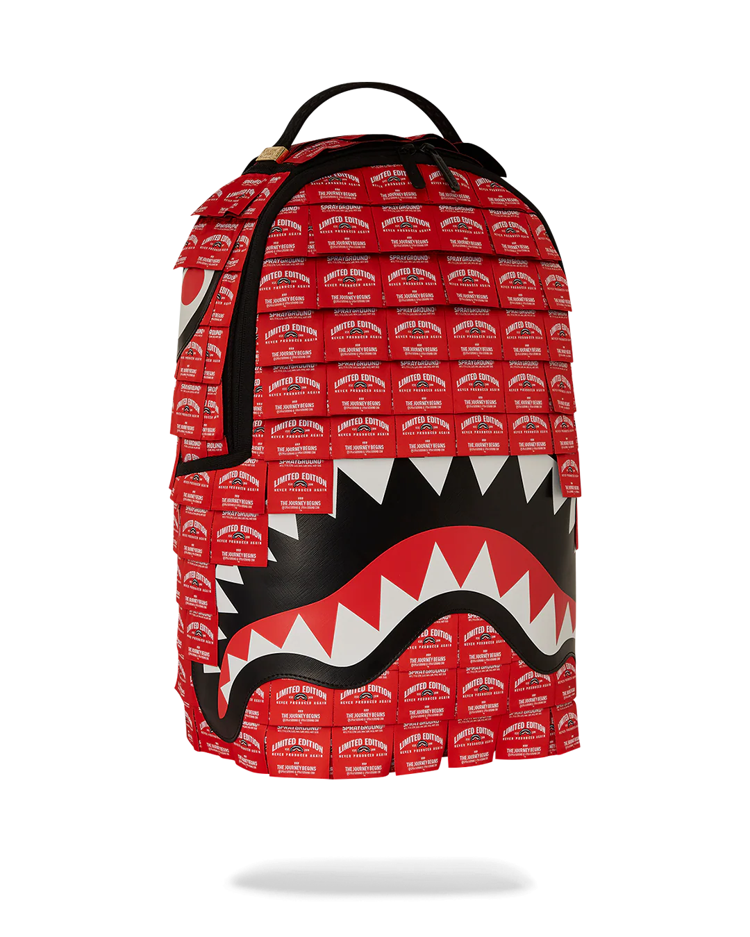 MADE OF WOVEN LABELS SHARK BACKPACK - Image 3