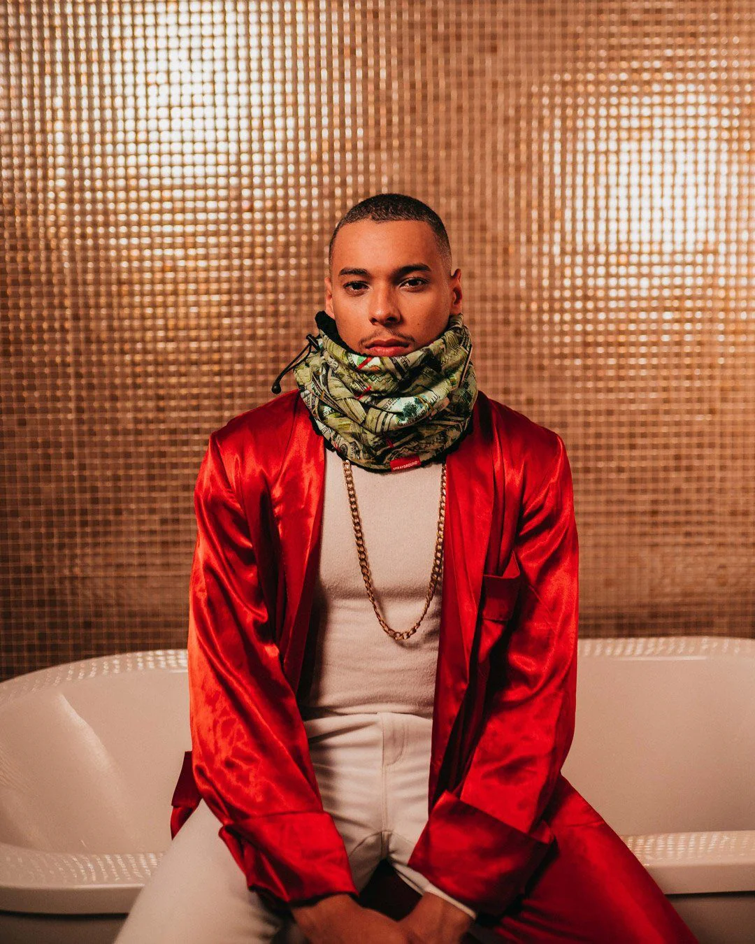 MAMA I MADE IT NECK WARMER - Image 4