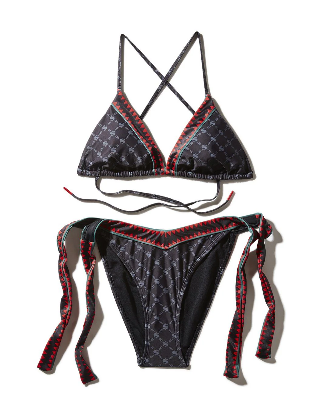 MIDNIGHT MONEY PATTERN BIKINI - Image 3