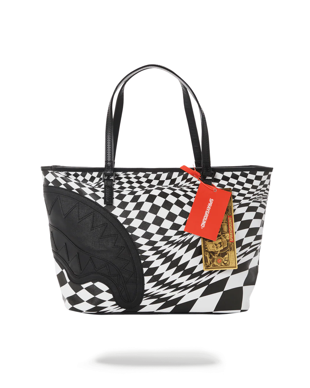 TRIPPY CHECK TOTE - Image 6