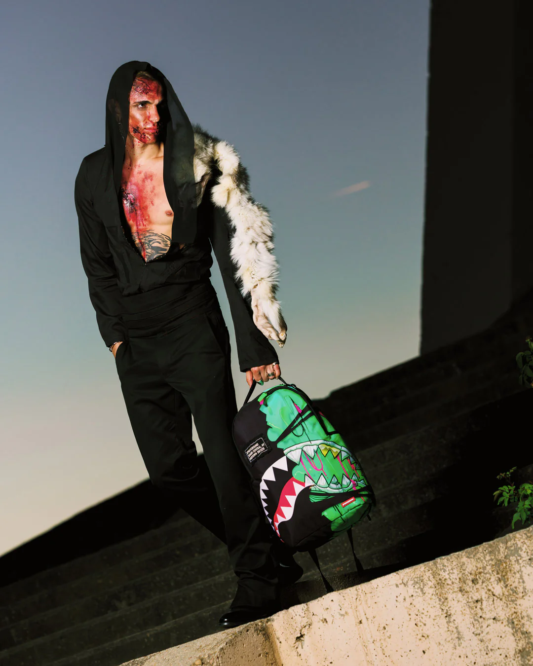 ZOMBIE OOZE SHARK CENTRAL BACKPACK - Image 6